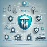 Dall·e 2024 12 12 17.18.11 A Visually Appealing Infographic Style Image Summarizing The Concept Of Individual Insurance Policies. The Image Includes Symbolic Representations Of